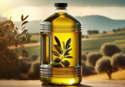 Huile d'olive en bidon